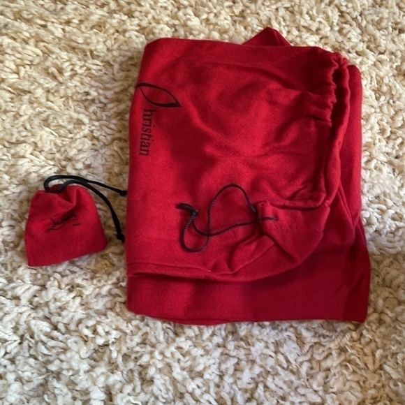 Louboutin Aimantaclou Studded Blue Denim Pumps Heels Size 39 - Picture 16 of 16